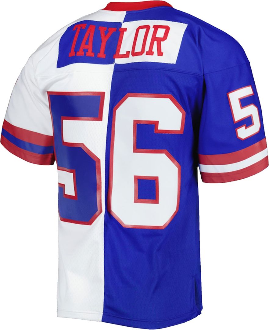 Lawrence Taylor New York Giants 1986 Split Legacy Jersey - Royal/White