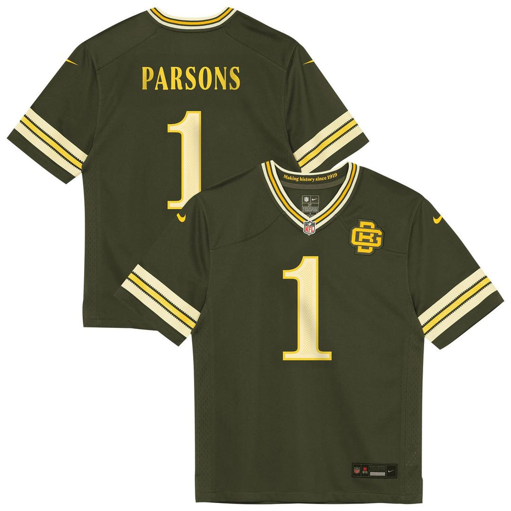 Micah Parsons Green Bay Packers Toddler 2026 Rivalries Collection Jersey - Green