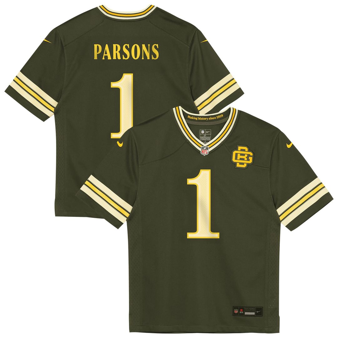 Micah Parsons Green Bay Packers Toddler 2026 Rivalries Collection Jersey - Green