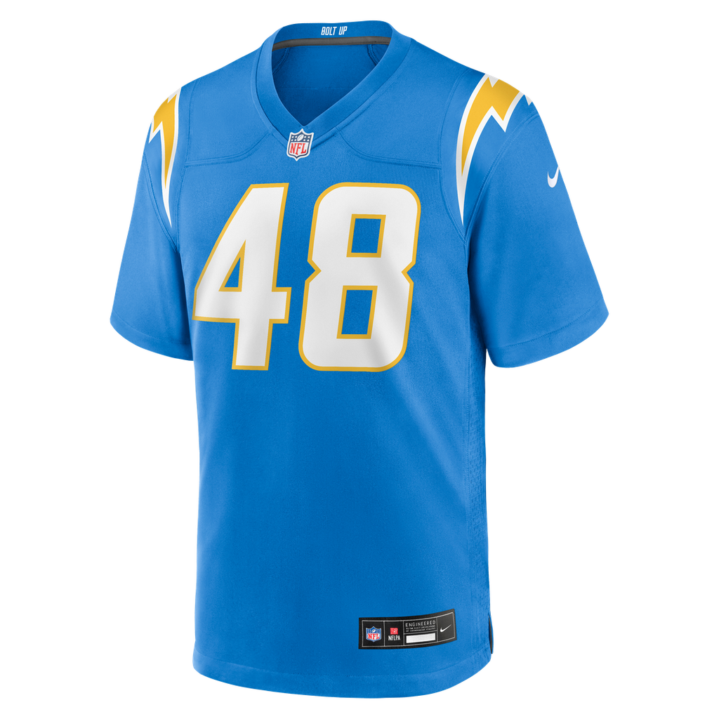 Bud Dupree Los Angeles Chargers Team Jersey - Powder Blue