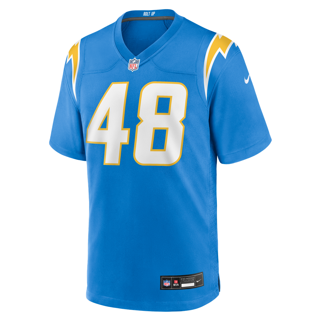 Bud Dupree Los Angeles Chargers Team Jersey - Powder Blue