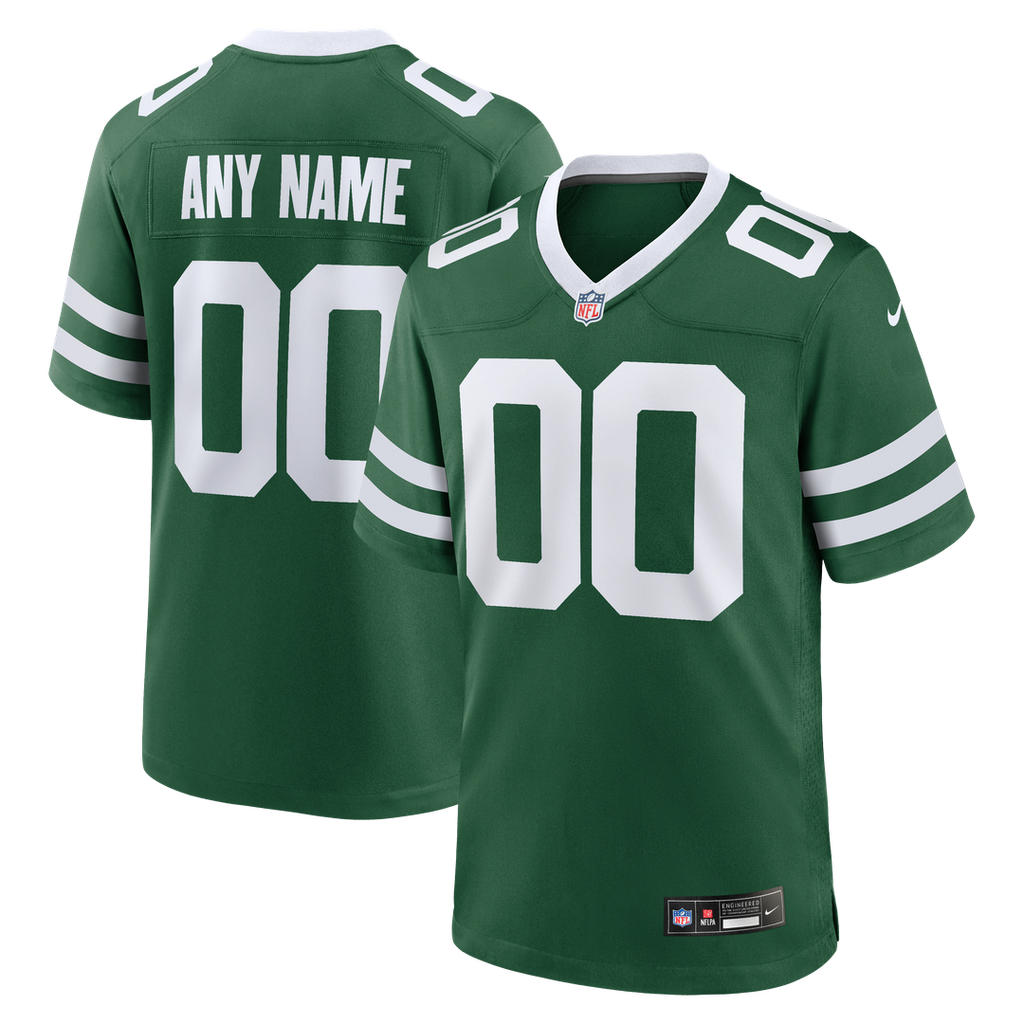 New York Jets Custom Jersey - Legacy White
