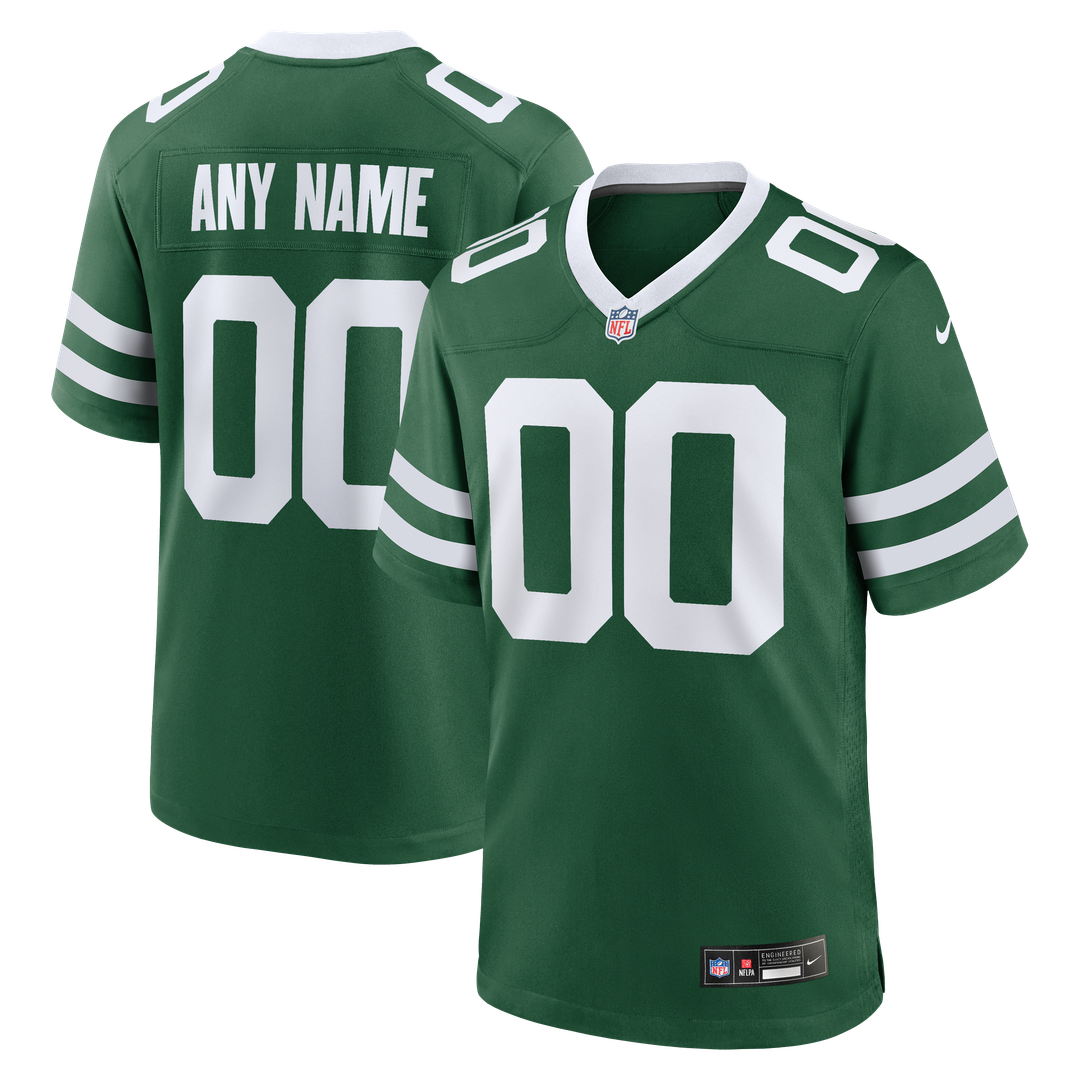 New York Jets Custom Jersey - Legacy White