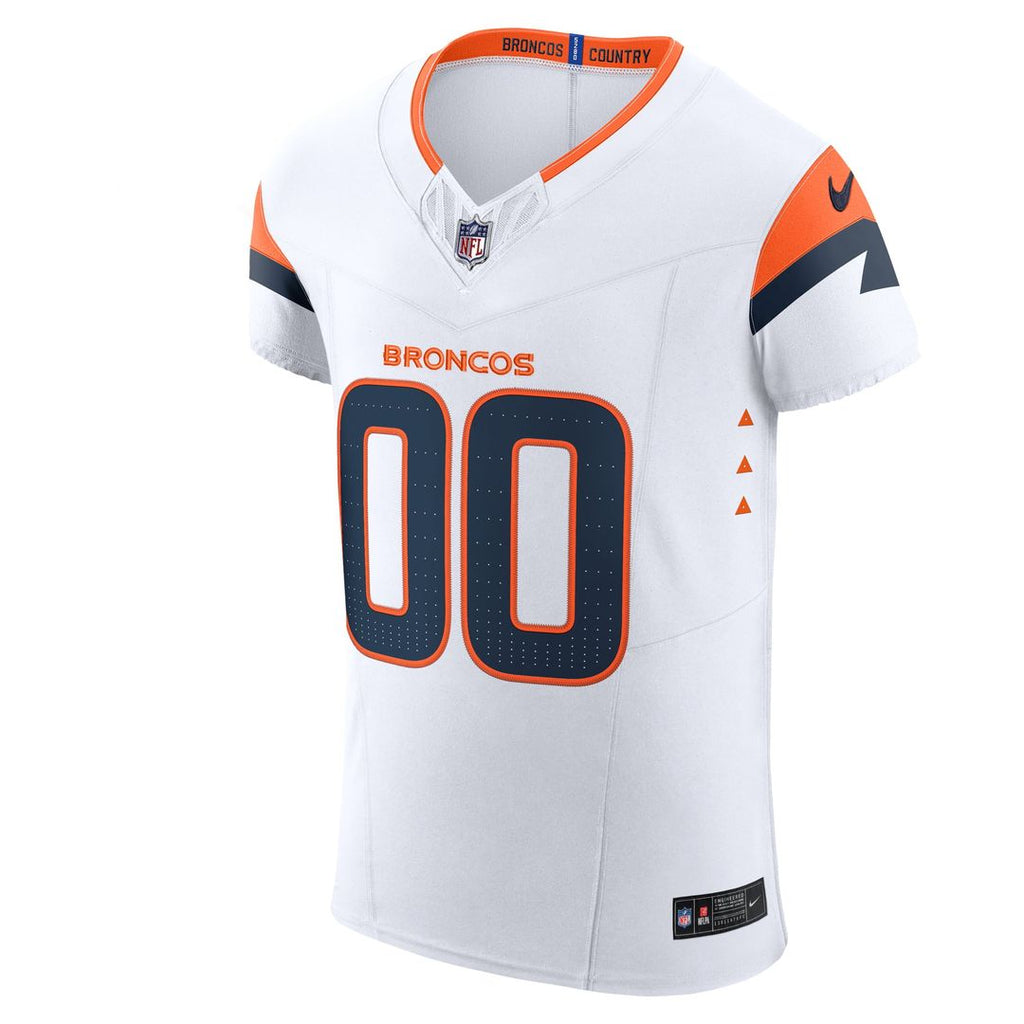 Denver Broncos Elite Custom Jersey - White
