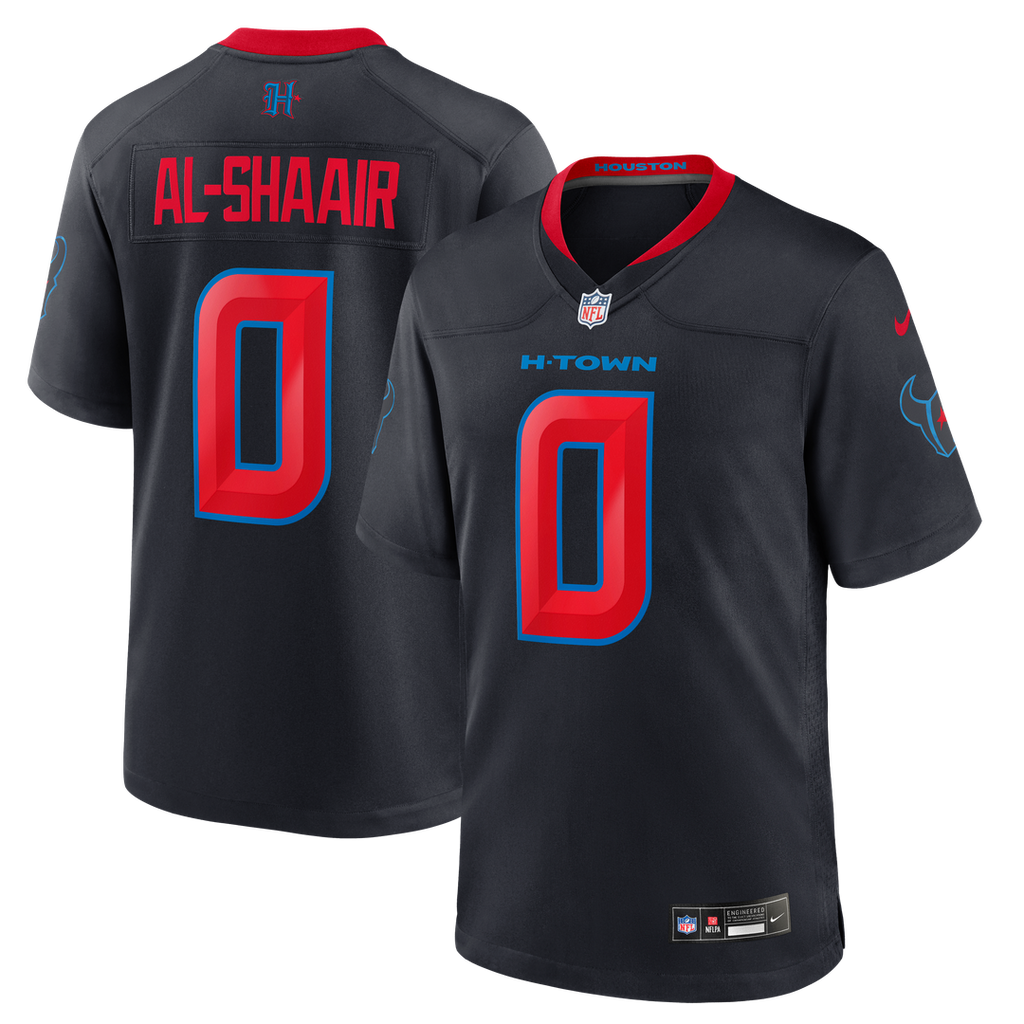 Azeez Al-Shaair Houston Texans Alternate Jersey - Navy
