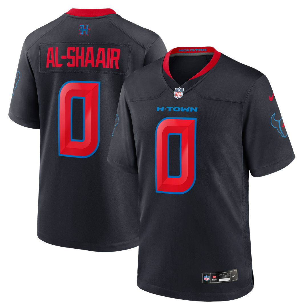 Azeez Al-Shaair Houston Texans Alternate Jersey - Navy