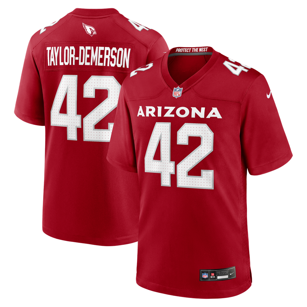 Dadrion Taylor-Demerson Arizona Cardinals Team Jersey - Cardinal
