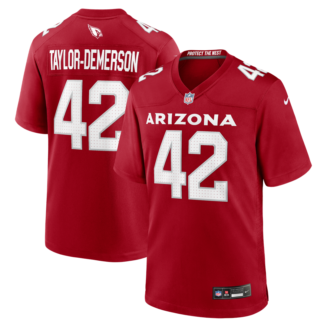 Dadrion Taylor-Demerson Arizona Cardinals Team Jersey - Cardinal