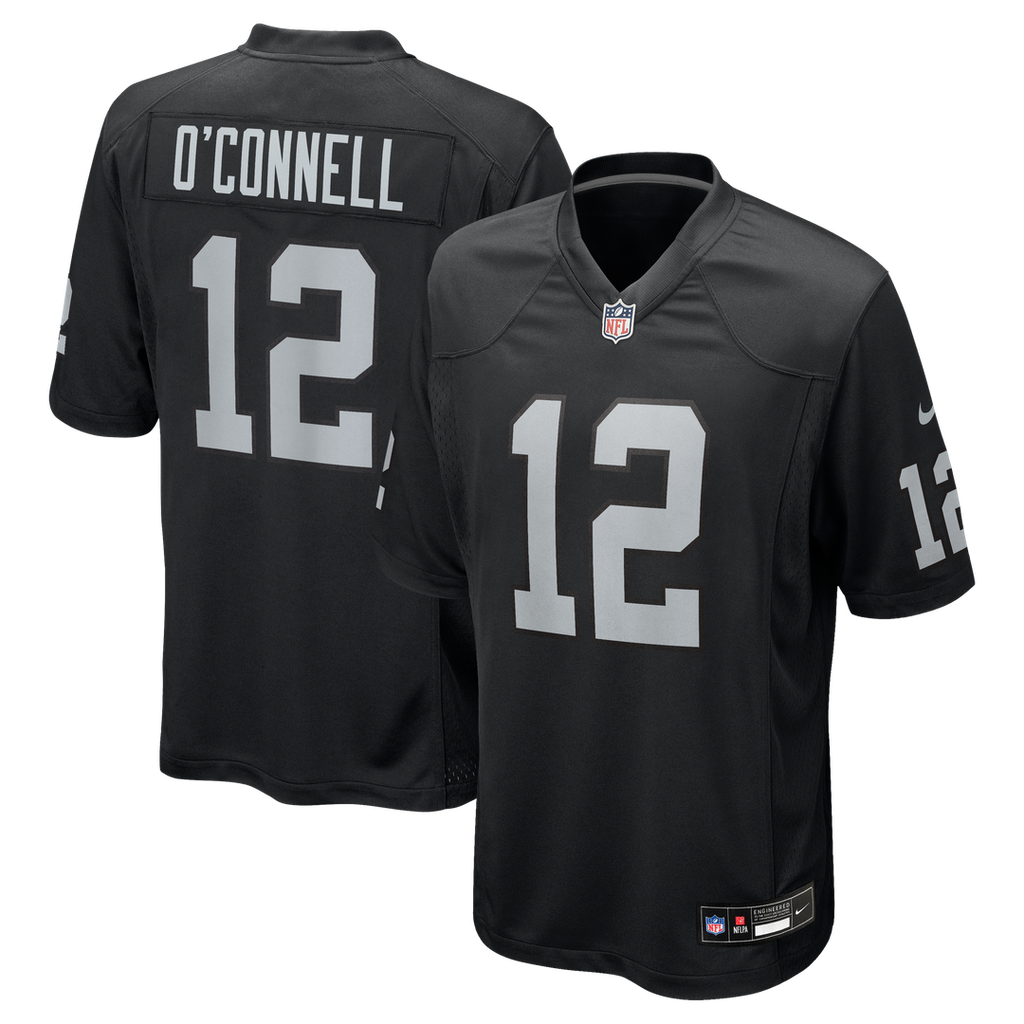 Aidan O'Connell Las Vegas Raiders Team Jersey - Black