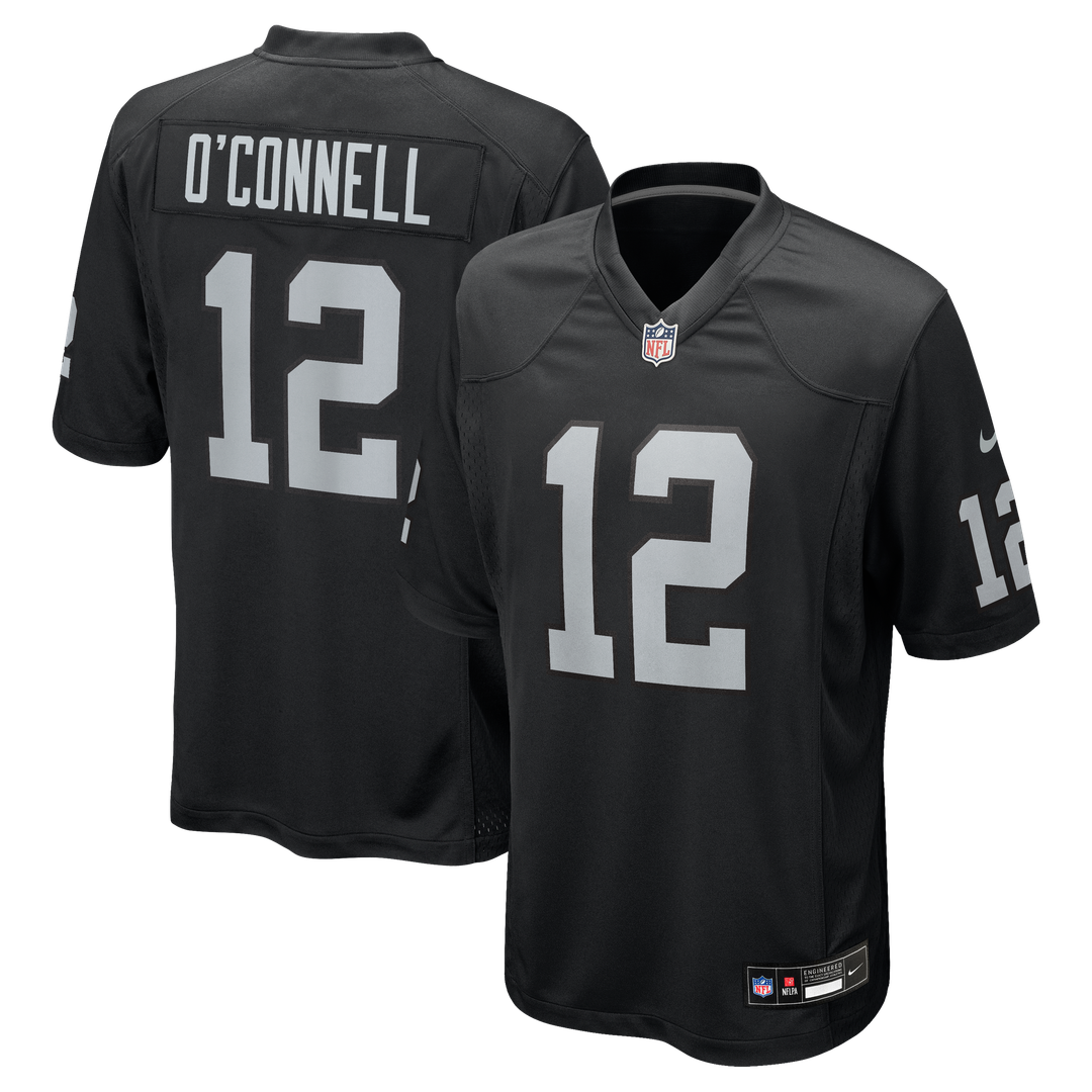 Aidan O'Connell Las Vegas Raiders Team Jersey - Black