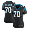 Brady Christensen Carolina Panthers Women's Team Jersey - Black