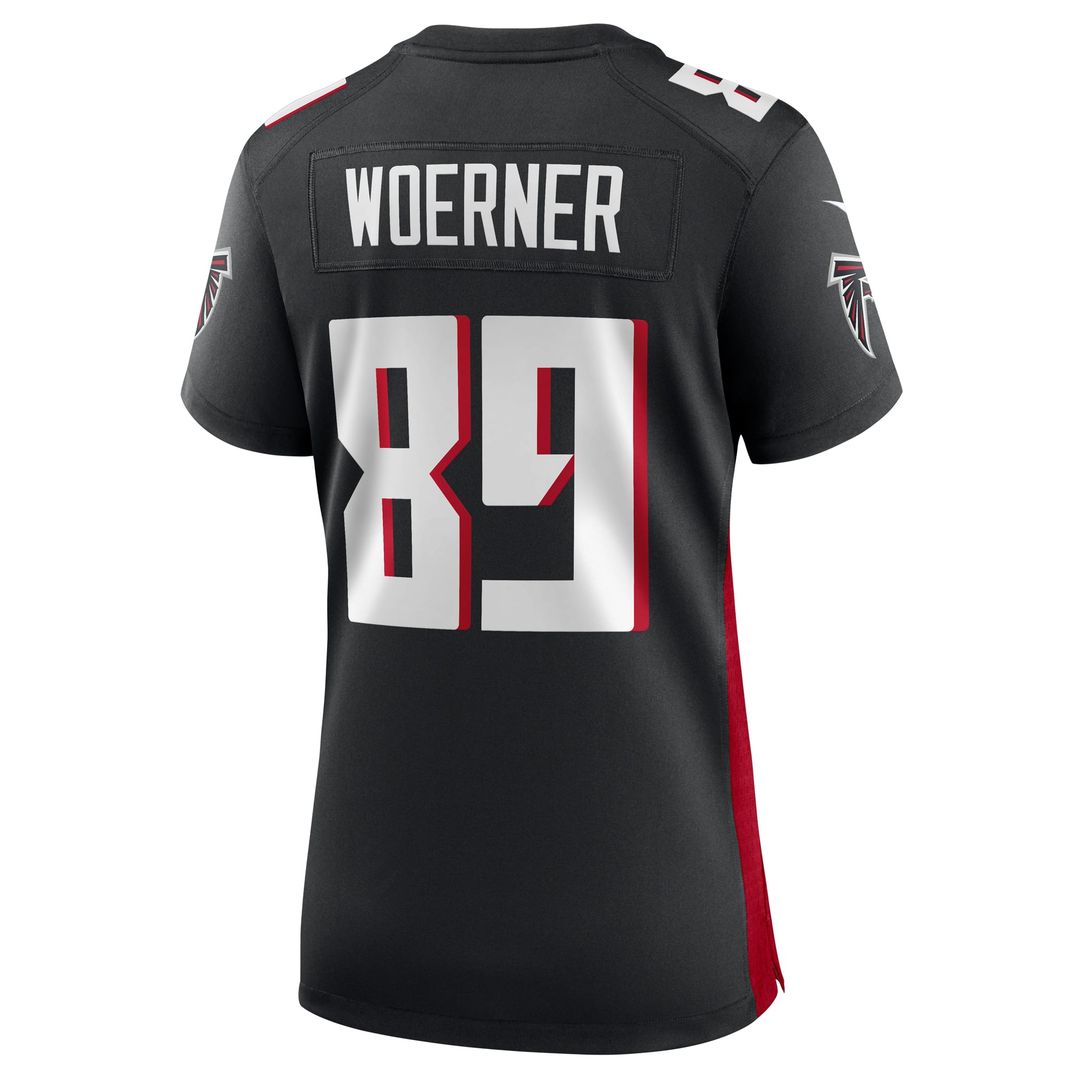 Charlie Woerner Atlanta Falcons Women's Jersey - Black