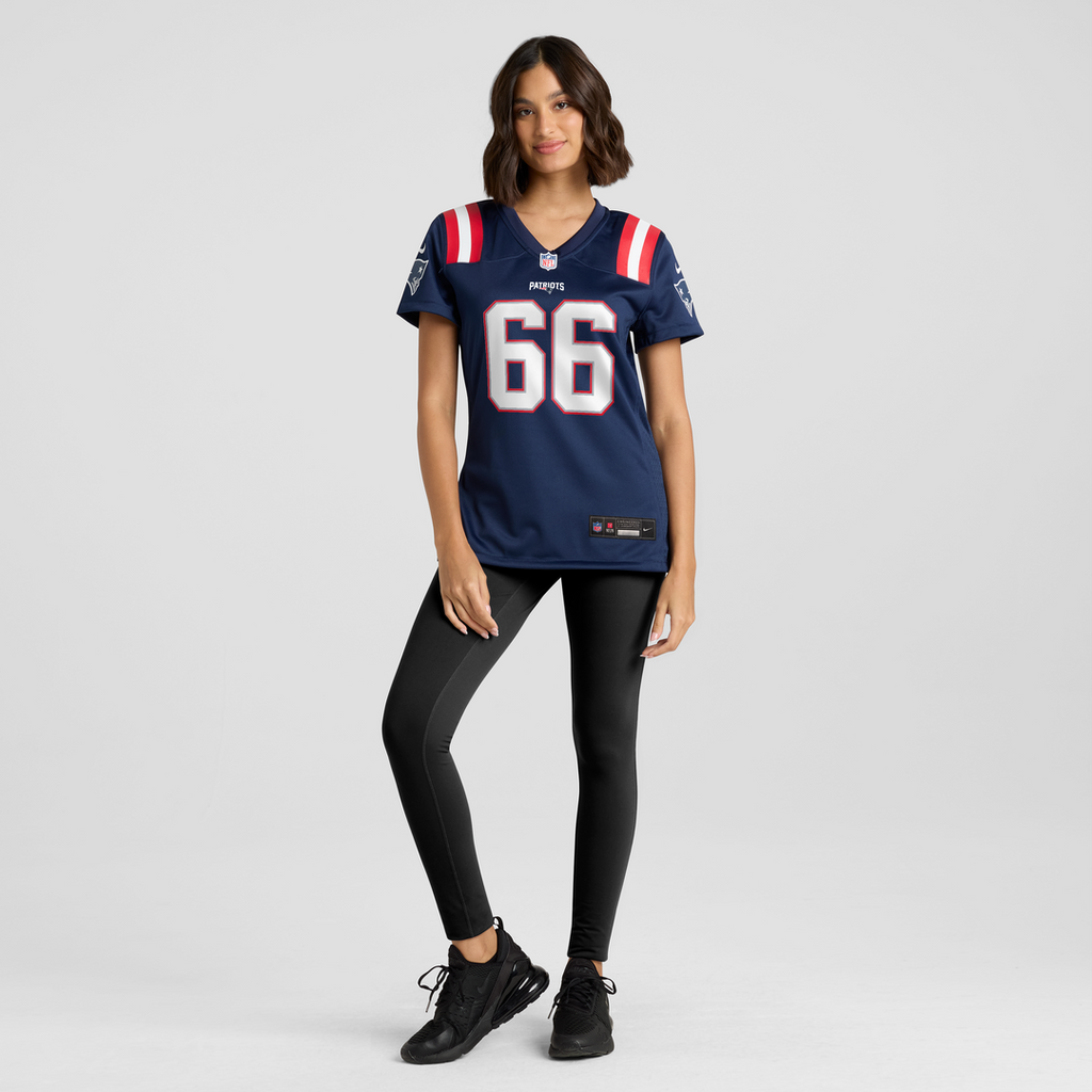 Will Campbell New England Patriots Women's Team Jersey - Navy