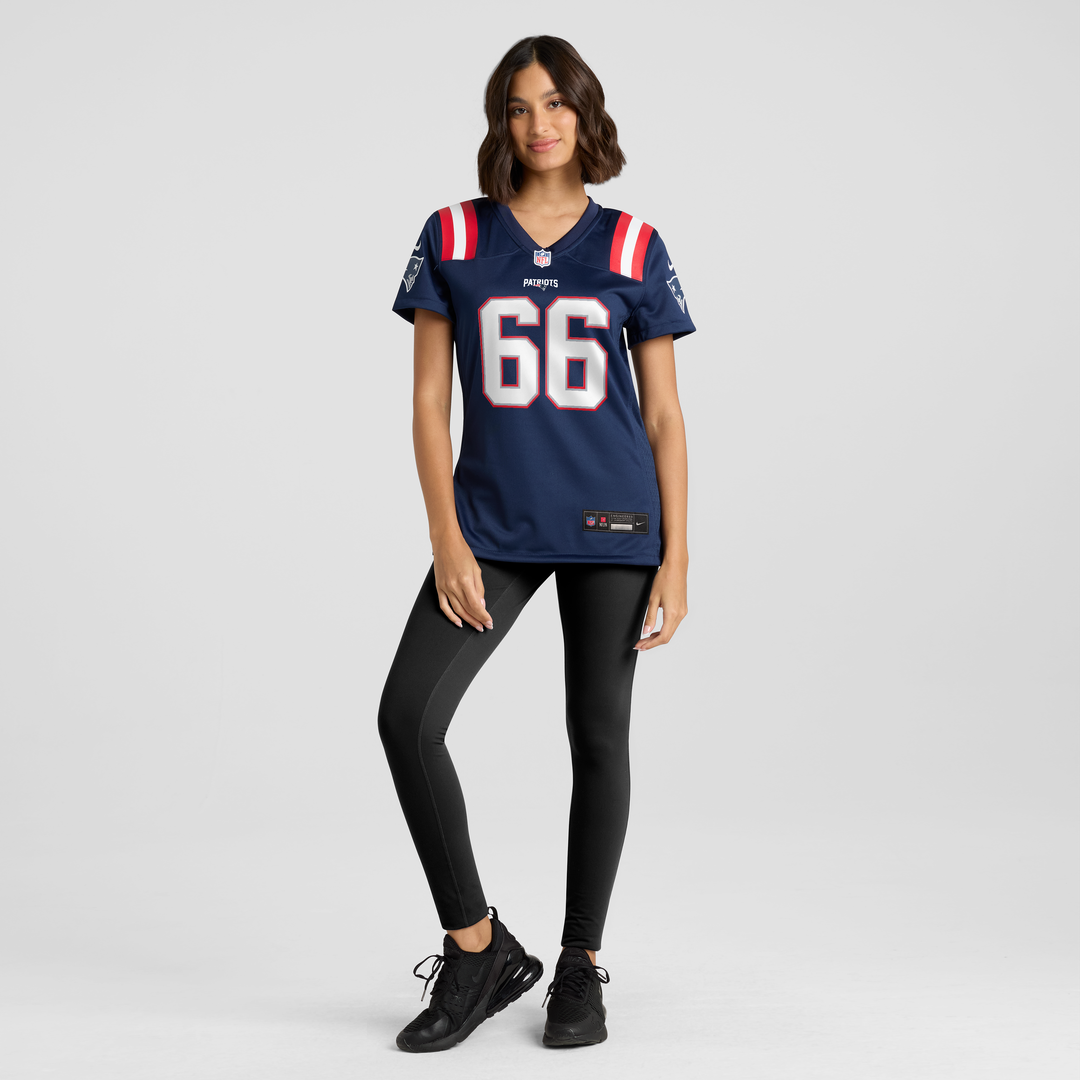 Will Campbell New England Patriots Women's Team Jersey - Navy