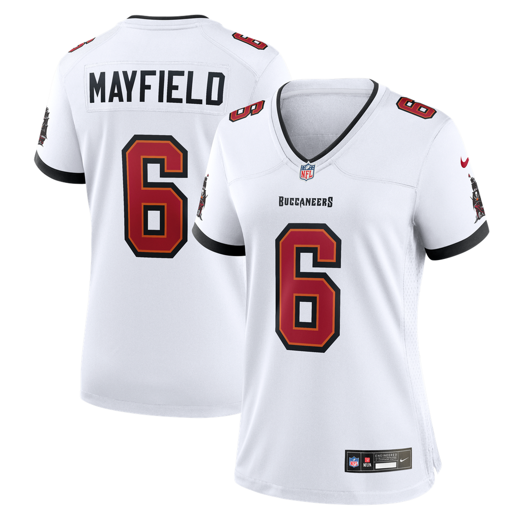 Baker Mayfield Tampa Bay Buccaneers Women's Away Jersey - White