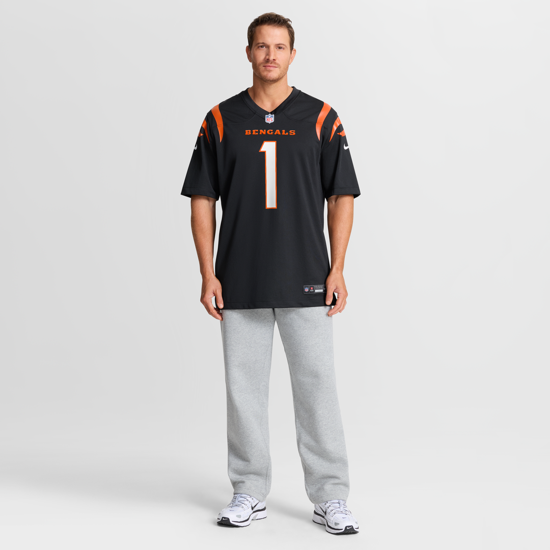 Number 1 Groom Cincinnati Bengals Jersey - Black