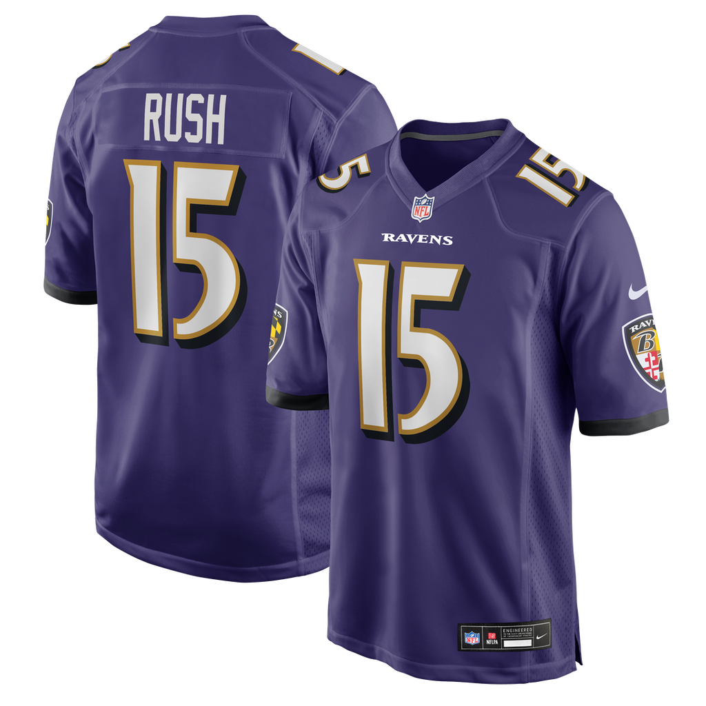Cooper Rush Baltimore Ravens Team Jersey - Purple