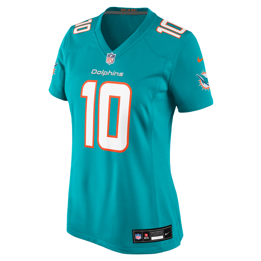 Jacob Rodriguez Miami Dolphins Women's Team Jersey - Aqua