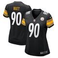 T.J. Watt Pittsburgh Steelers Women's Team Jersey - Black