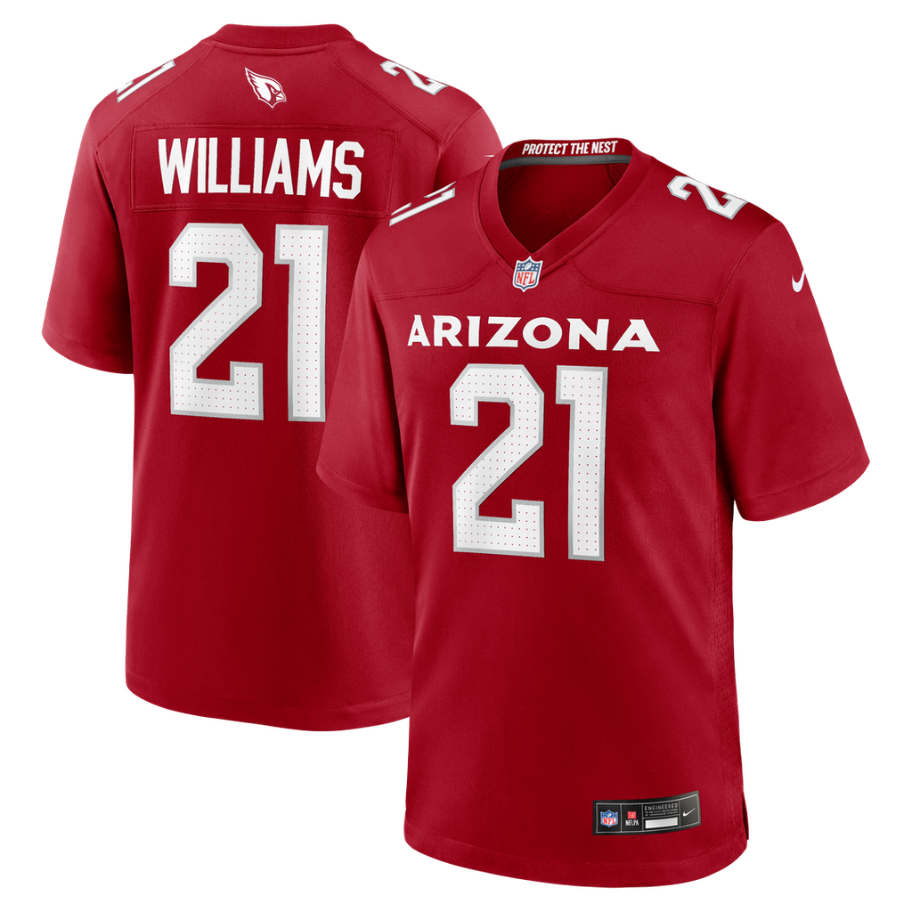 Garrett Williams Arizona Cardinals Jersey - Cardinal