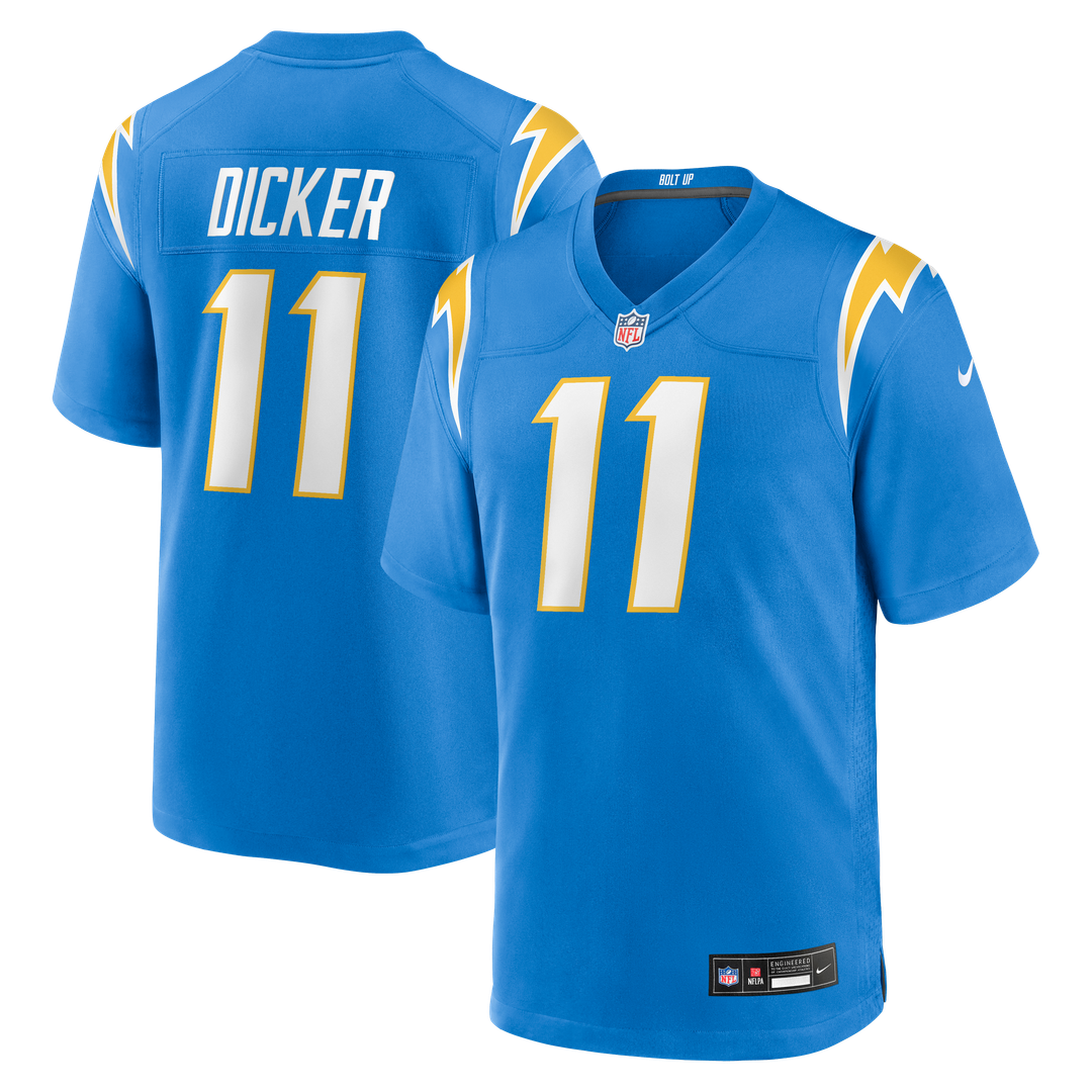 Cameron Dicker Los Angeles Chargers Alternate Jersey - Gold