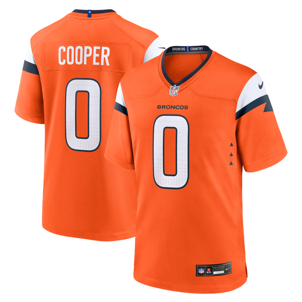 Jonathon Cooper Denver Broncos Team Jersey - Orange