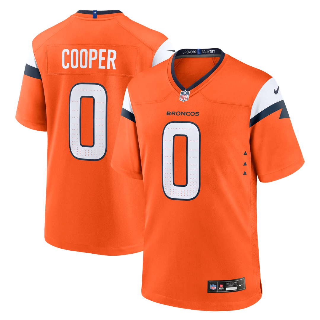 Jonathon Cooper Denver Broncos Team Jersey - Orange