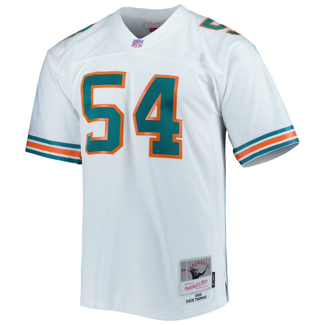 Zach Thomas Miami Dolphins Legacy Jersey - Aqua