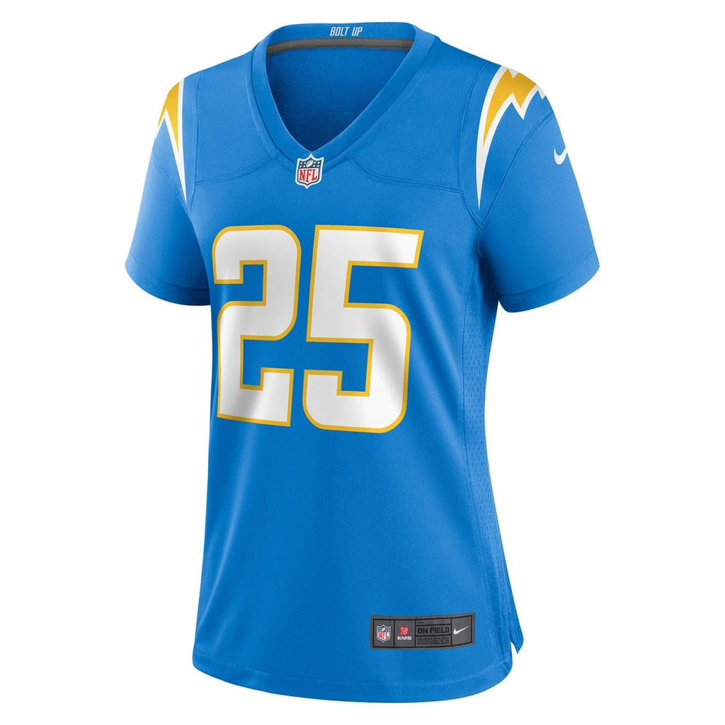 Joshua Kelley Los Angeles Chargers Women's Player Jersey - Powder Blue