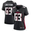 Chris Lindstrom Atlanta Falcons Women's Team Jersey - Black