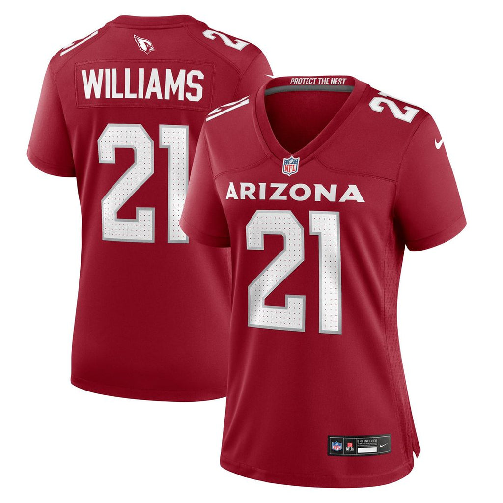 Garrett Williams Arizona Cardinals Women's Jersey - Cardinal