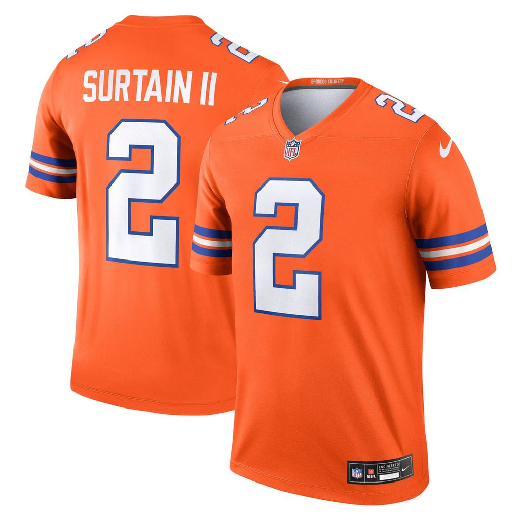 Patrick Surtain II Denver Broncos Legend Player Performance Top - Orange