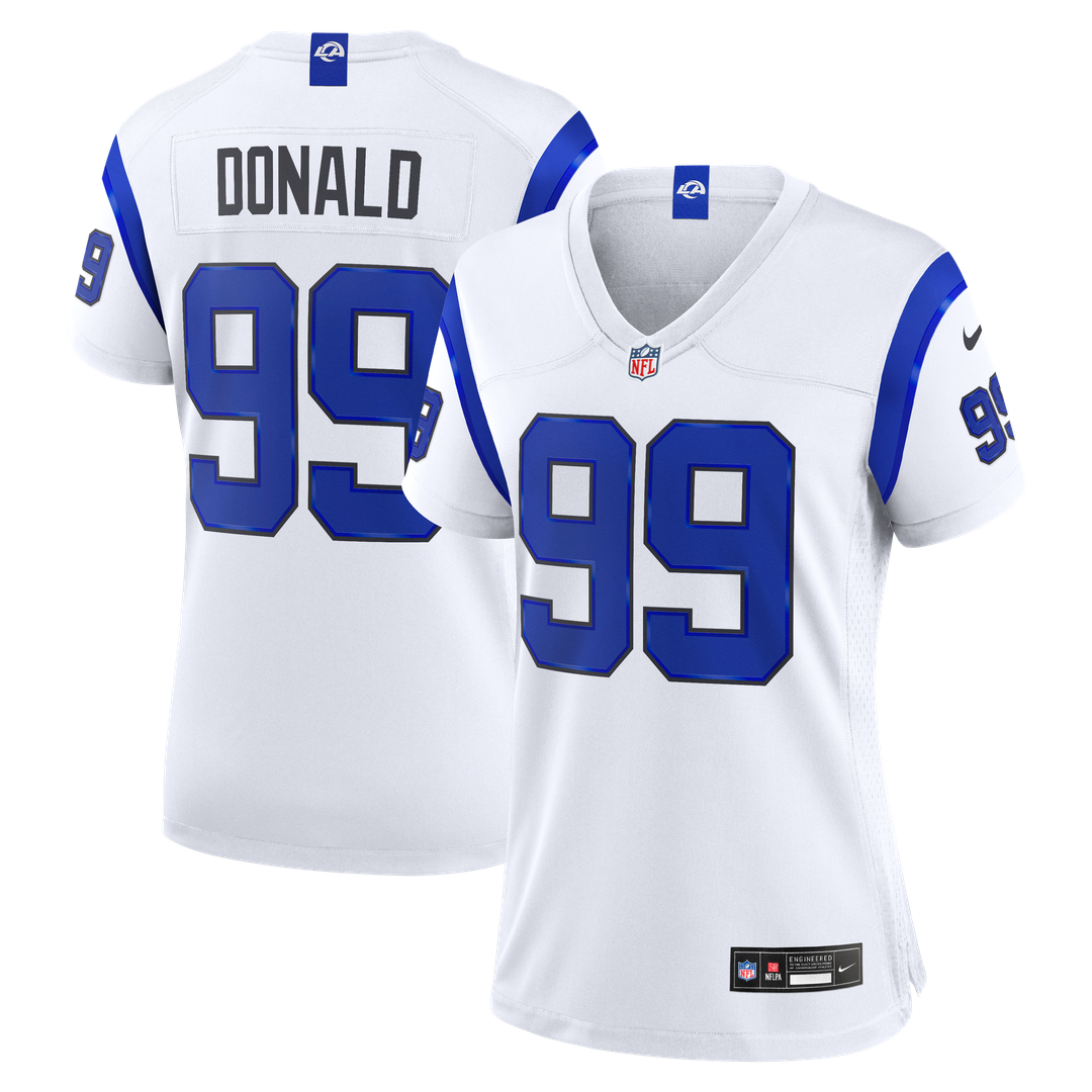 Aaron Donald Los Angeles Rams Women's Alternate Jersey - White