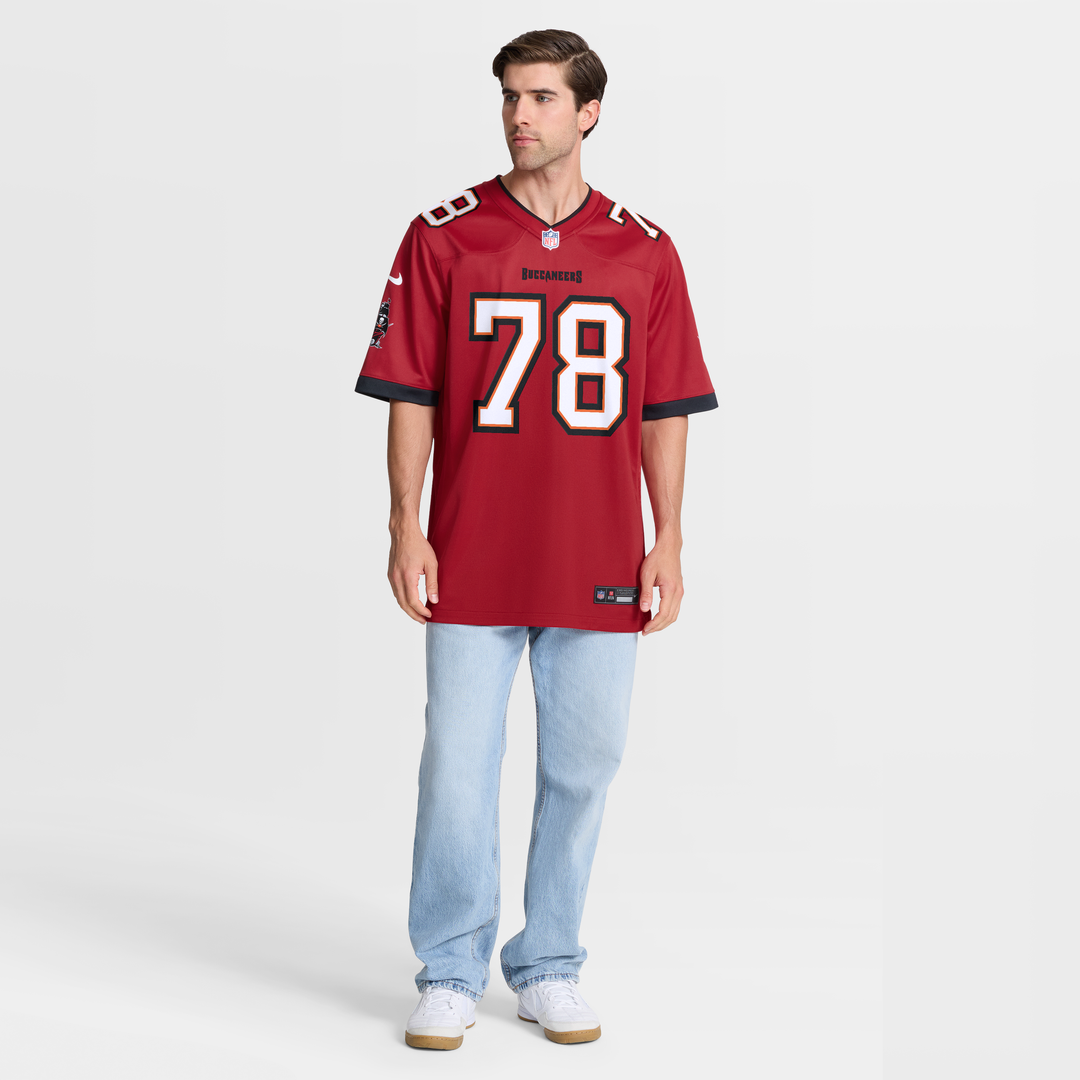 Tristan Wirfs Tampa Bay Buccaneers Jersey - Red