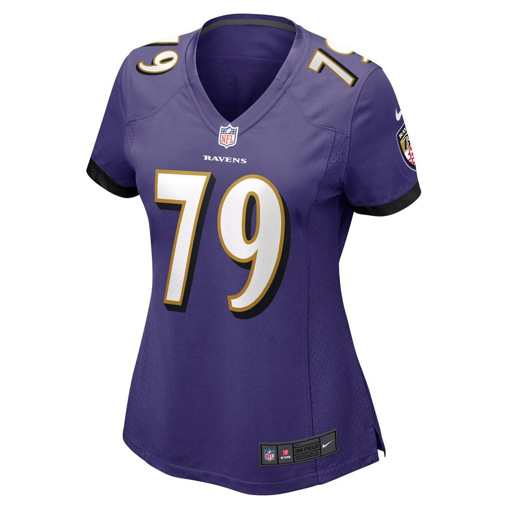 Ronnie Stanley Baltimore Ravens Women's Jersey - Purple