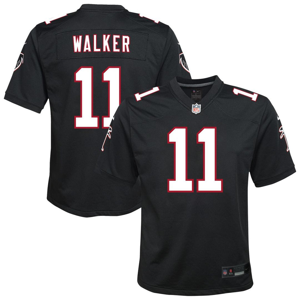 Jalon Walker Atlanta Falcons Youth Alternate Jersey - Black