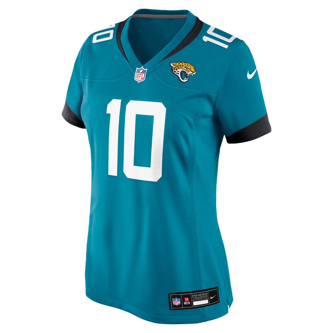 Carter Bradley Jacksonville Jaguars Women's Team Jersey - Teal
