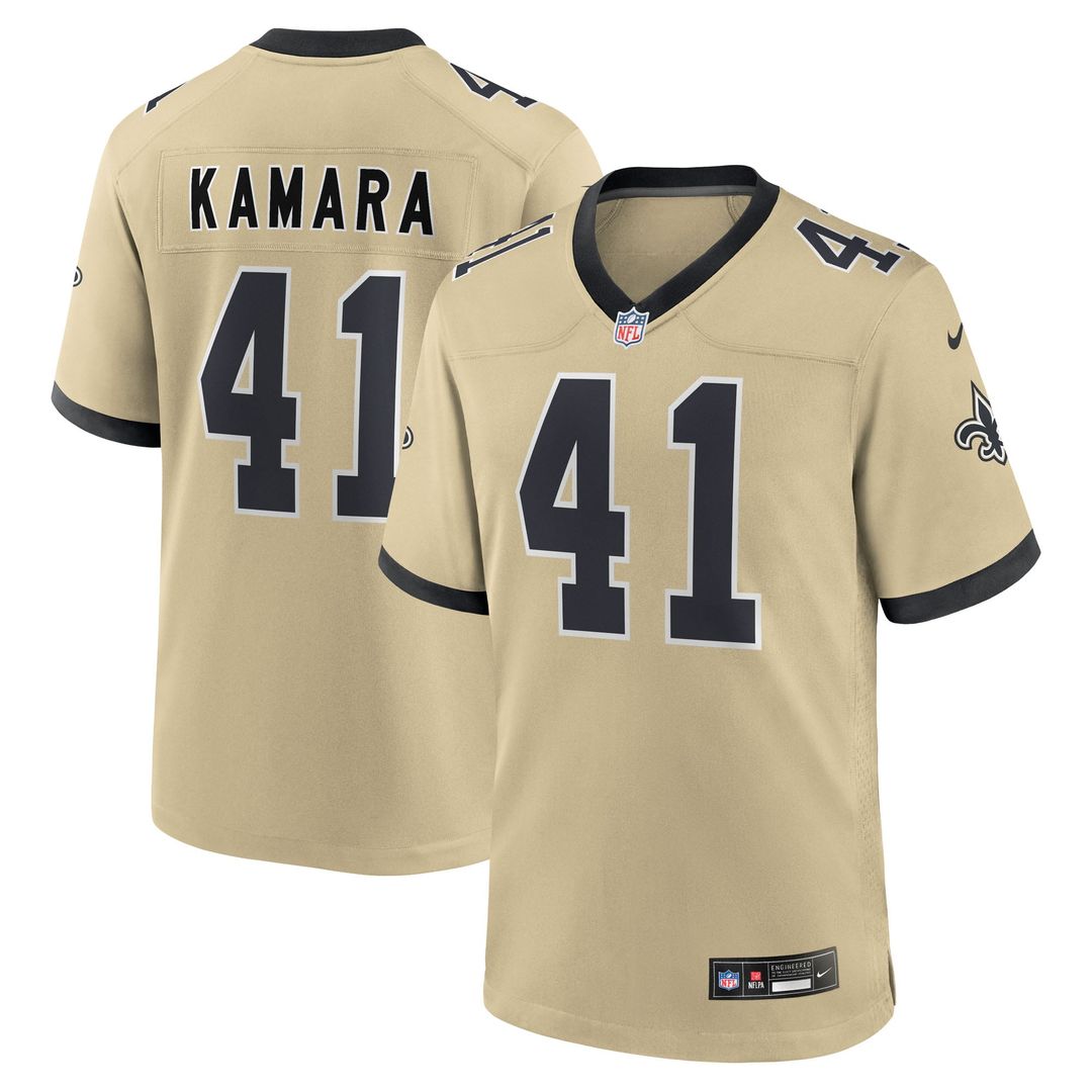 Alvin Kamara New Orleans Saints Youth Jersey - White