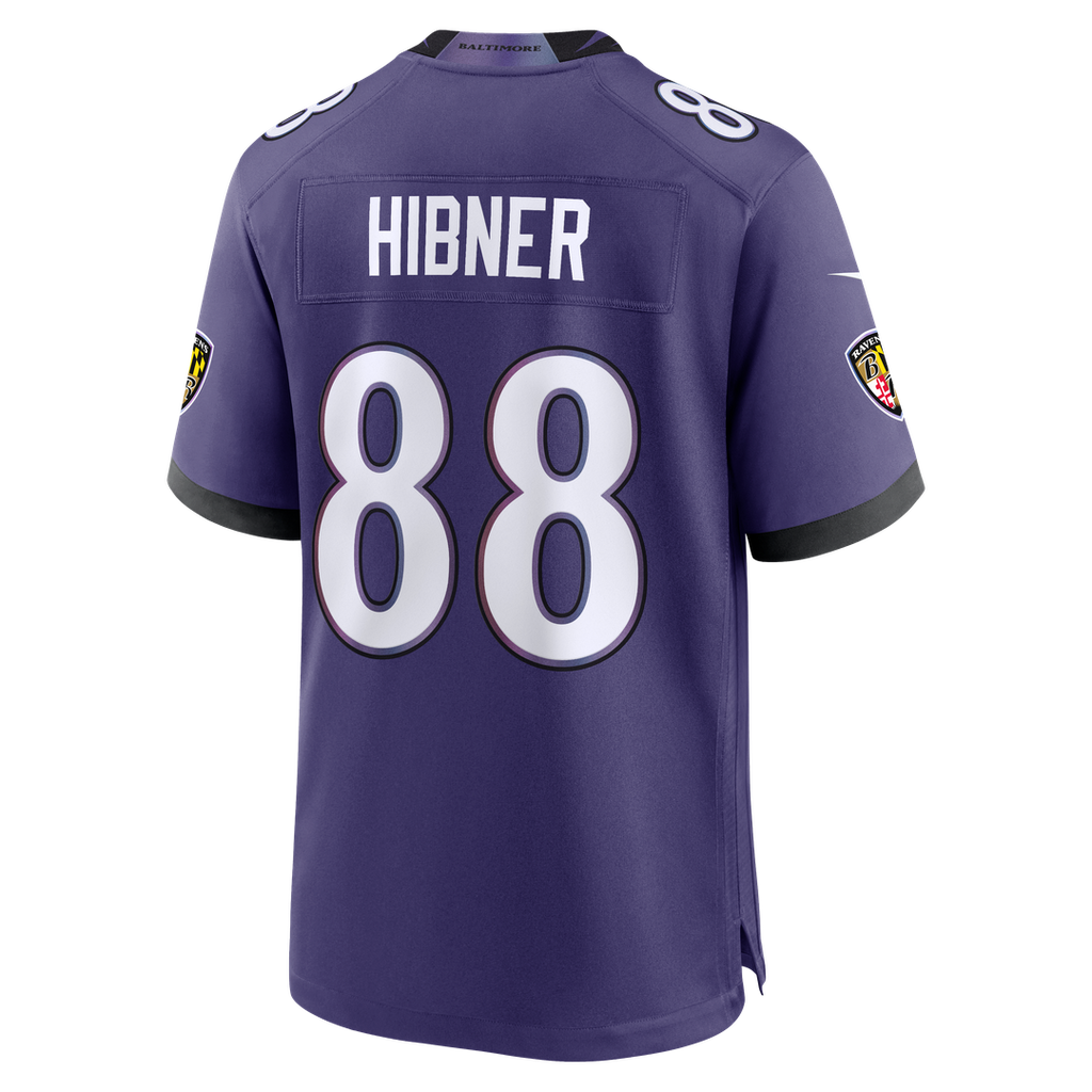 Matthew Hibner Baltimore Ravens Team Jersey - Purple