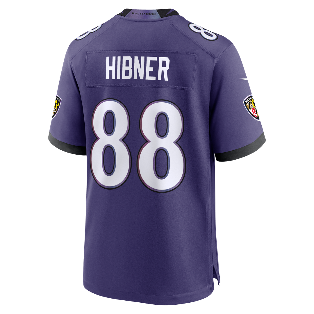 Matthew Hibner Baltimore Ravens Team Jersey - Purple