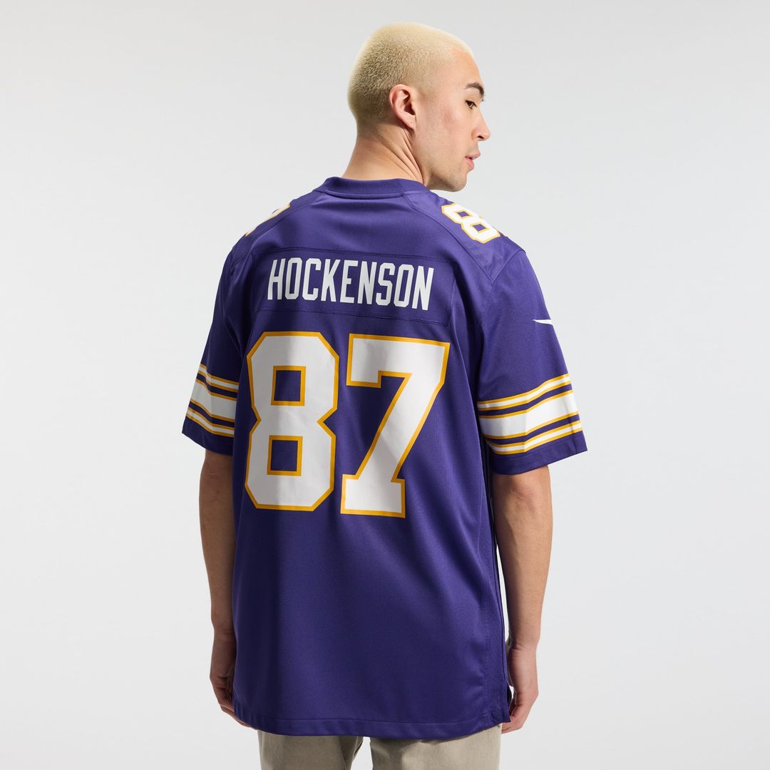 T.J. Hockenson Minnesota Vikings Classic Player Jersey - Purple