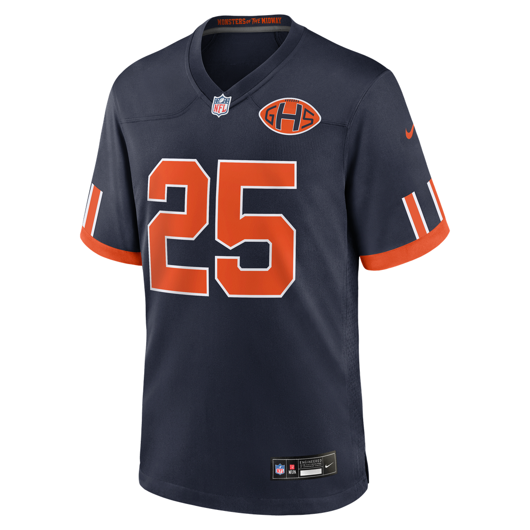 Kyle Monangai Chicago Bears 2026 Rivalries Collection Jersey - Navy