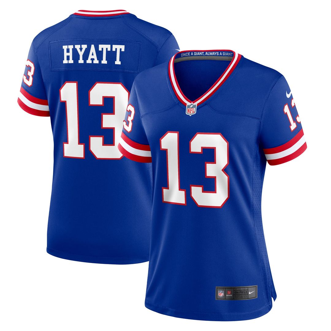 Jalin Hyatt New York Giants Women's Alternate Jersey - Century Red