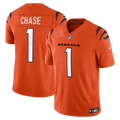 Ja'Marr Chase Cincinnati Bengals Alternate Stitched Jersey - Orange