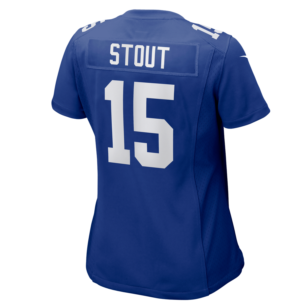 Stout New York Giants Women's Team Jersey - Royal