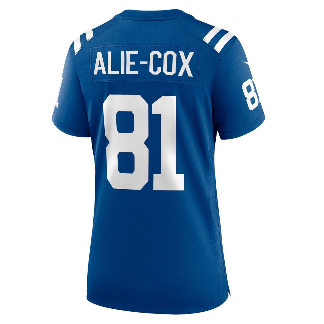 Mo Alie-Cox Indianapolis Colts Women's Team Jersey - Royal