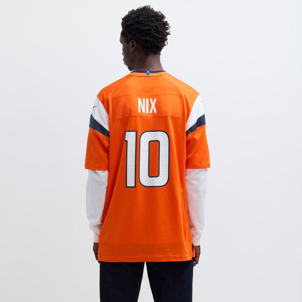 Bo Nix Denver Broncos Alternate Jersey - Navy