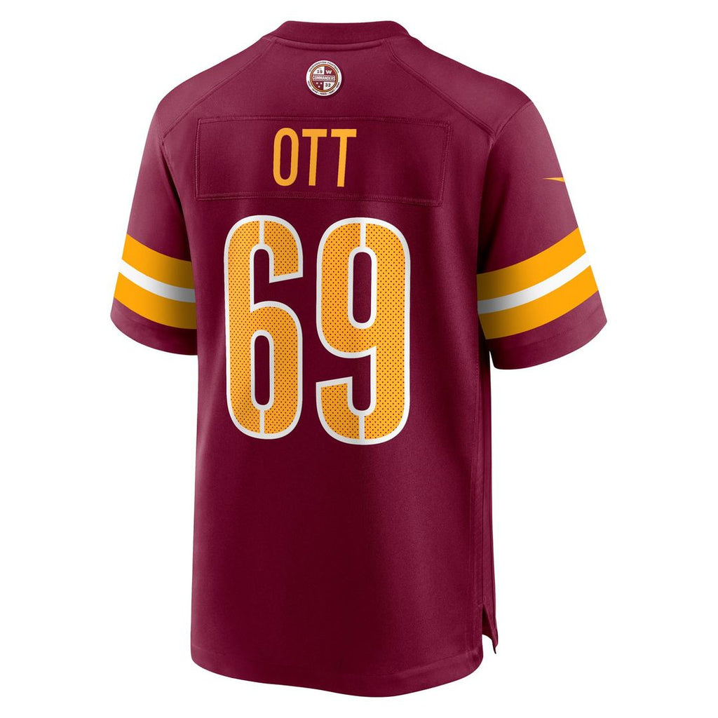 Tyler Ott Washington Commanders Jersey - Burgundy