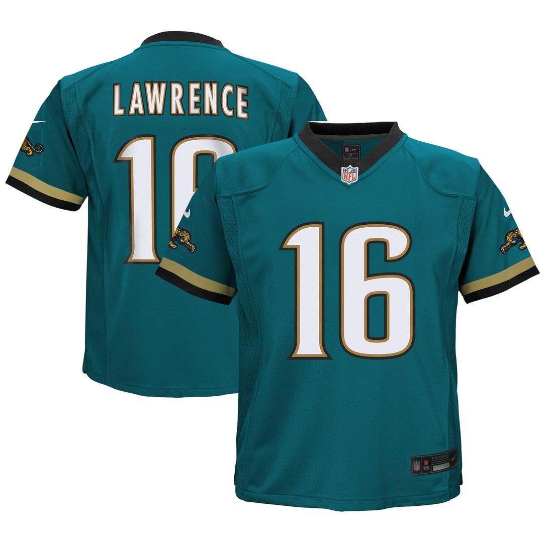 Trevor Lawrence Jacksonville Jaguars Preschool Prowler Throwback Player Jersey - Teal