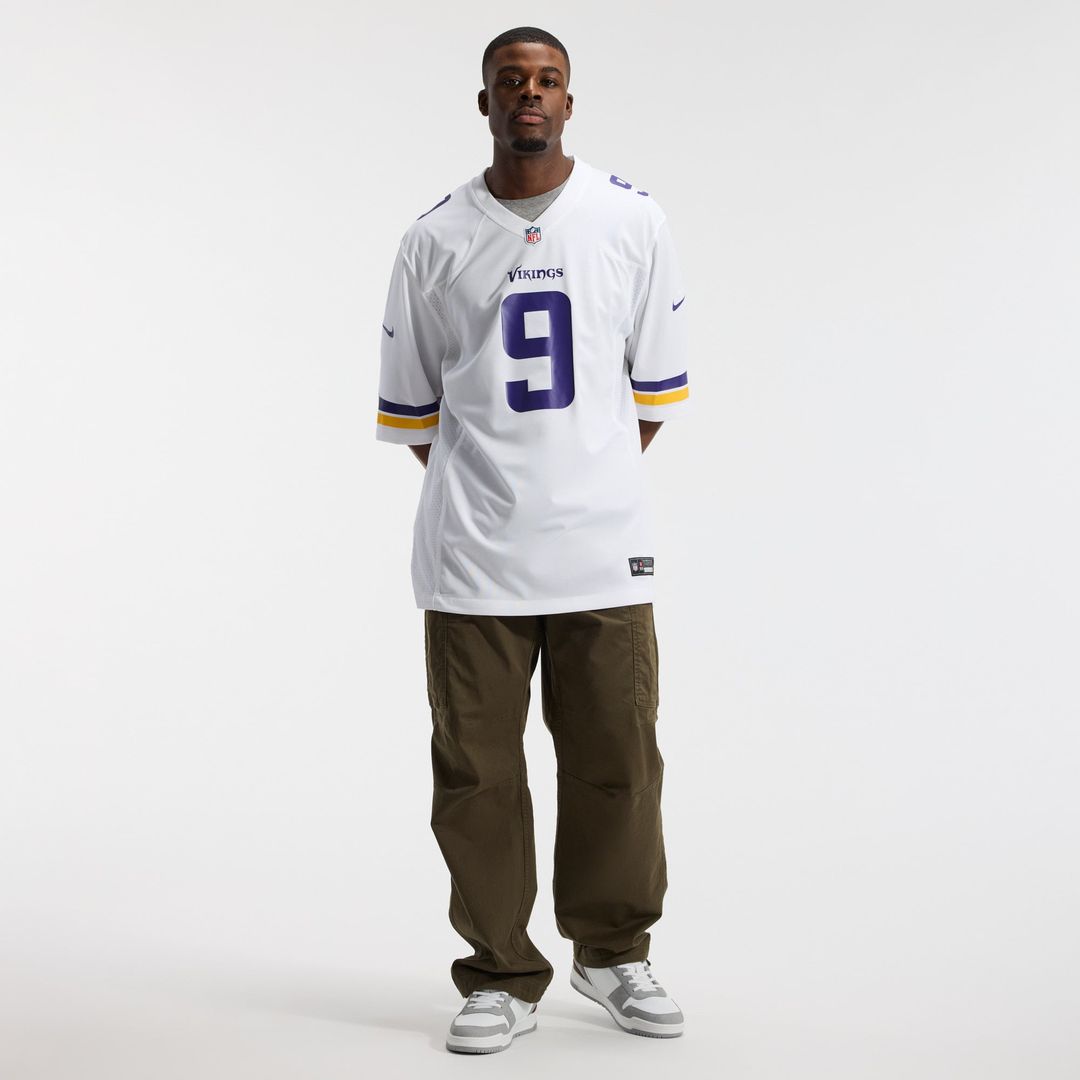 J.J. McCarthy Minnesota Vikings Jersey - White